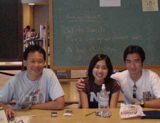 International Student Organization Table at Fall Check-In